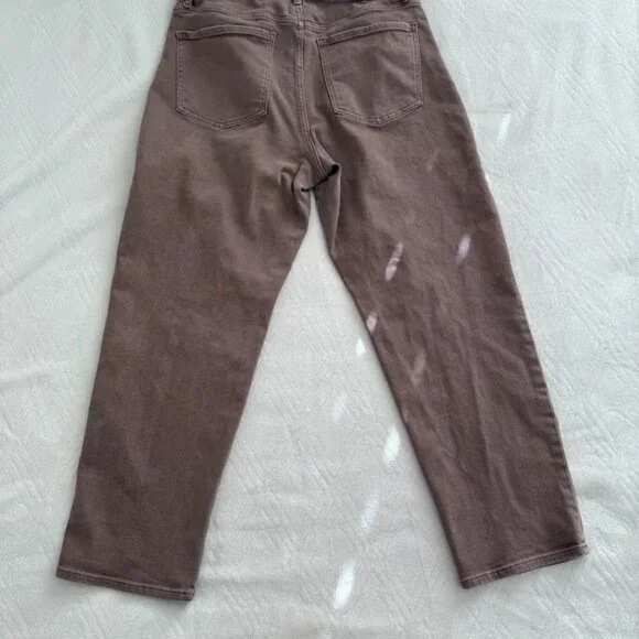 Express Jeans Women's Size 10 Boyfriend MidRise Brown Denim Cotton - Picture 8 of 8